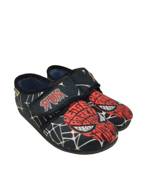 Zapatilla Casa Zapy AF501156 Spiderman Negro