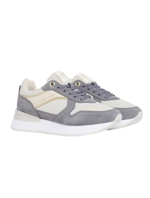 Deportivo Tommy Hilfiger Elevated Feminine Runner 07594 Gris