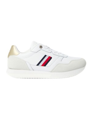 Deportivo Tommy Hilfiger Global Stripes Lifes 07584 Blanco