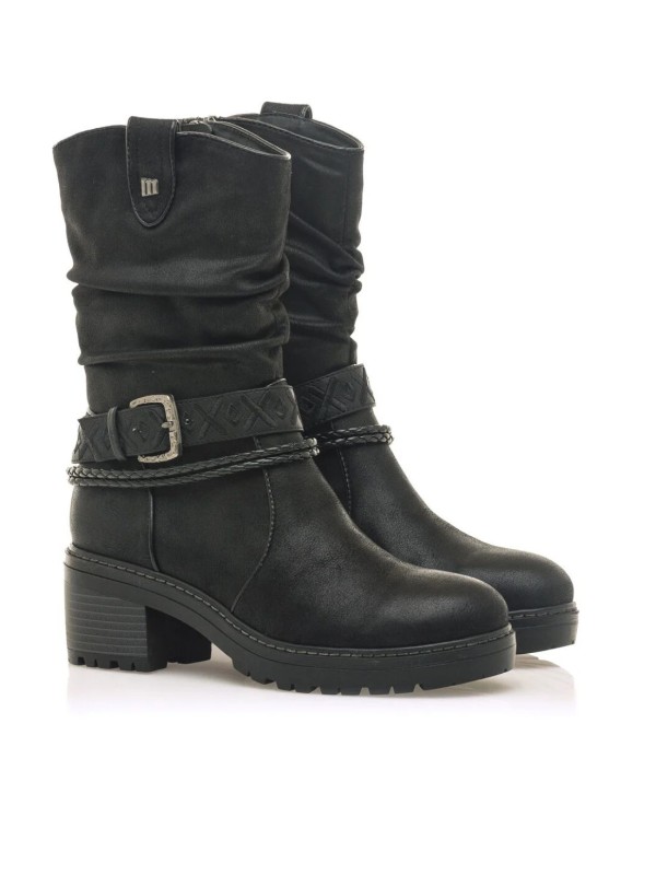 Bota Mustang Doris High 53539 Negro