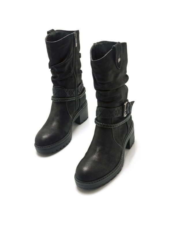 Bota Mustang Doris High 53539 Negro