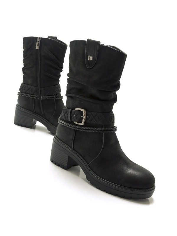 Bota Mustang Doris High 53539 Negro