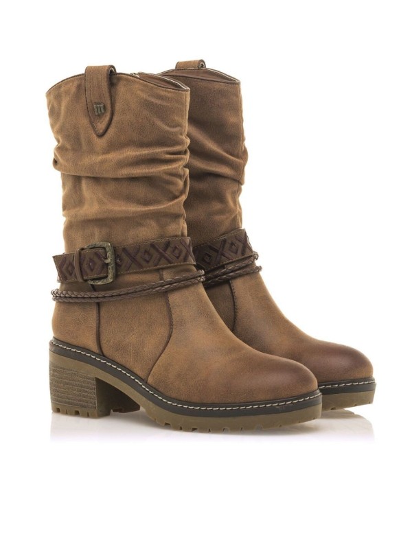 Bota Mustang Doris High 53539 Cuero