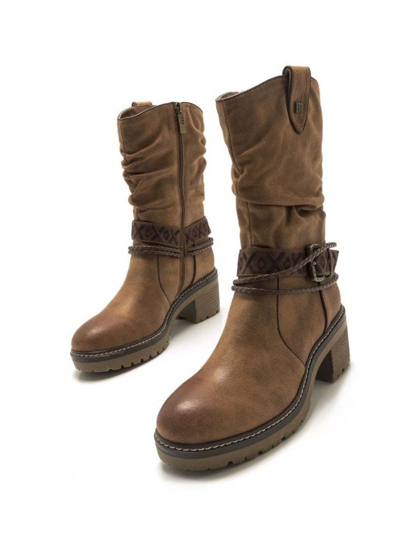 Bota Mustang Doris High 53539 Cuero