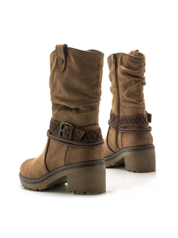 Bota Mustang Doris High 53539 Cuero