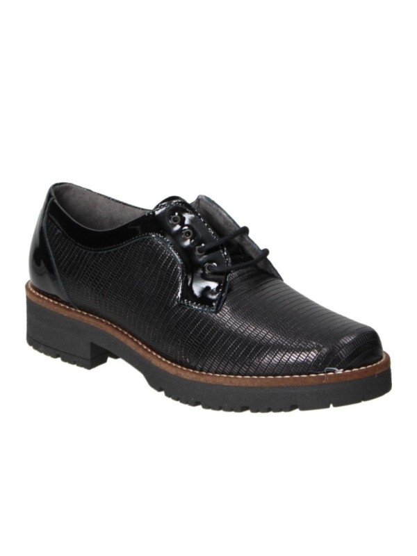 Zapato Cordones Pitillos 5378 Negro