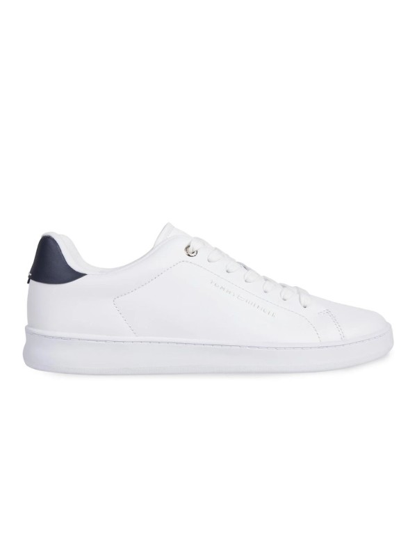 Deportivo Tommy Hilfiger Court Cupsole Leather 04829 Blanco