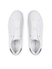 Deportivo Tommy Hilfiger Court Cupsole Leather 04829 Blanco