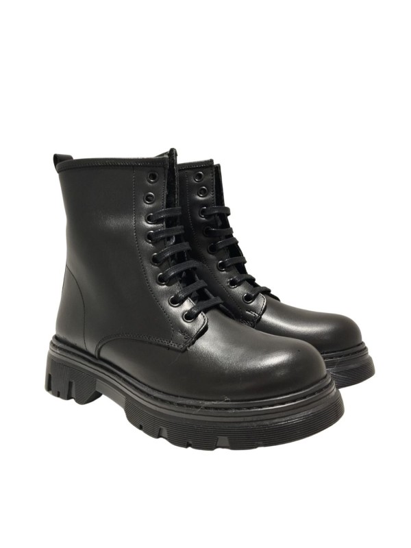 Bota Militar Yowas 26080-959 Piel Negro