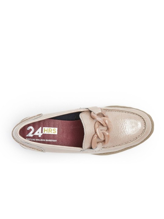 Mocasín 24Horas 25847 Beige