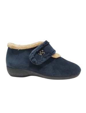 Zapatilla Casa Velcro Vulca Bicha 4771 Marino