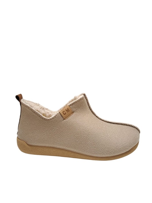 Zapatilla Casa CM Confort 30503 Piedra