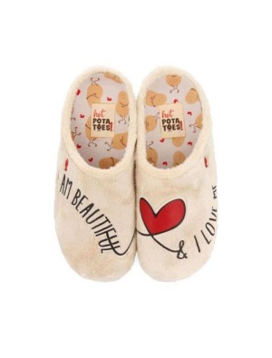 Zapatilla de casa Hot Potatoes Raften 70150 Beige