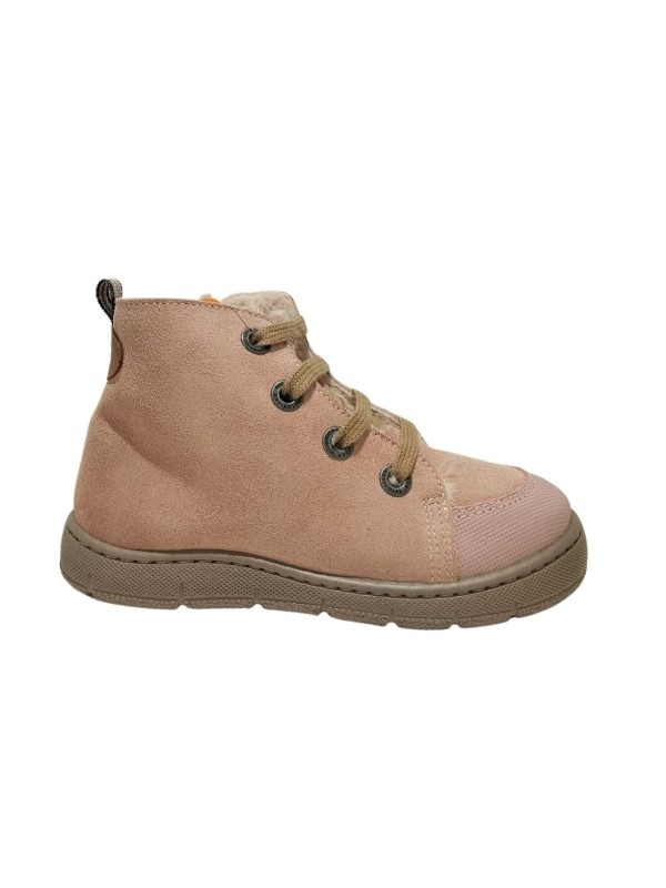 Bota Pelo Titanitos Leva U312 Rosa