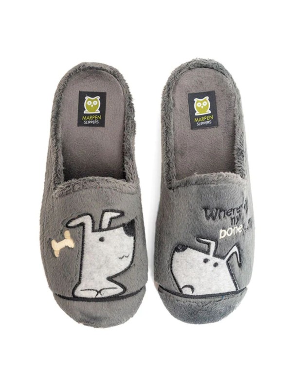 Zapatilla Marpen 549 Perrito gris