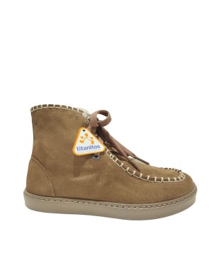 Bota Pelo Titanitos Comodas U712 Topo
