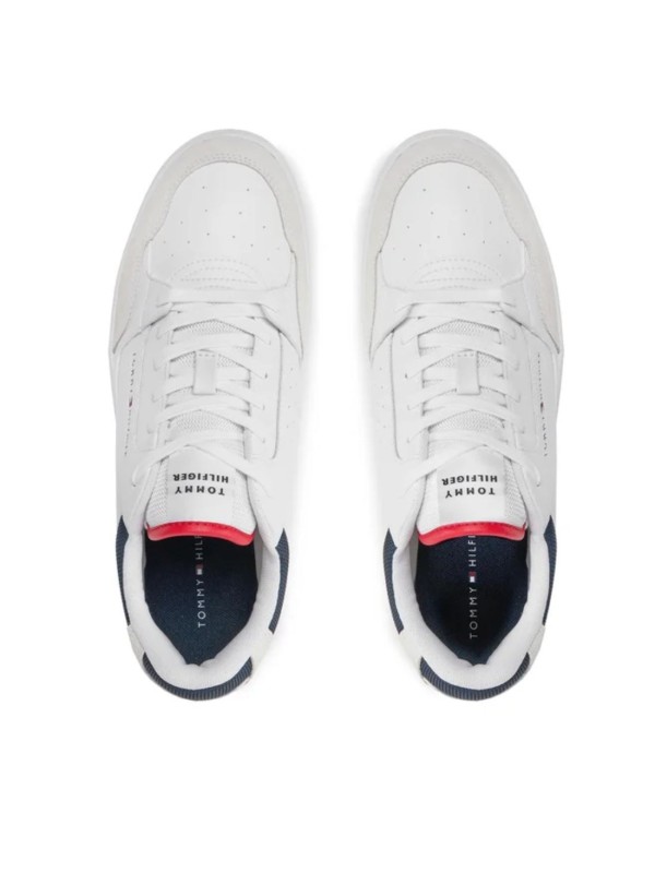 Deportivo Tommy Hilfiger TH Basket Core 04730 Blanco