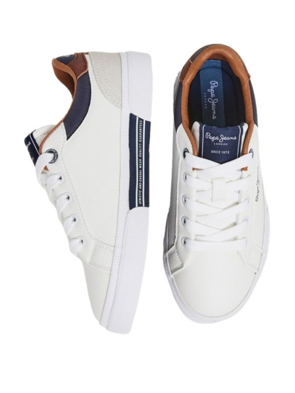 Deportivo Pepe Jeans Kenton Court PBS30569 Blanco