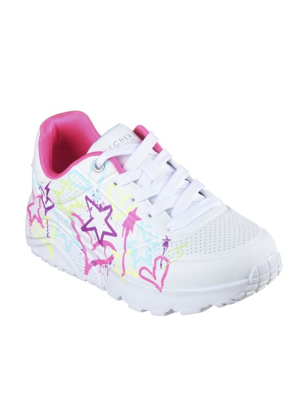 Deportivo Skechers Uno Lite 310391L Blanco Multi