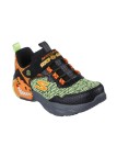 Deportivo Skechers Saurus Dino Luces 400615L Negro Naranja