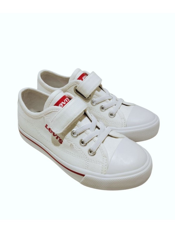 Zapatilla Levis Maui 28/35 VORI0166T Blanco