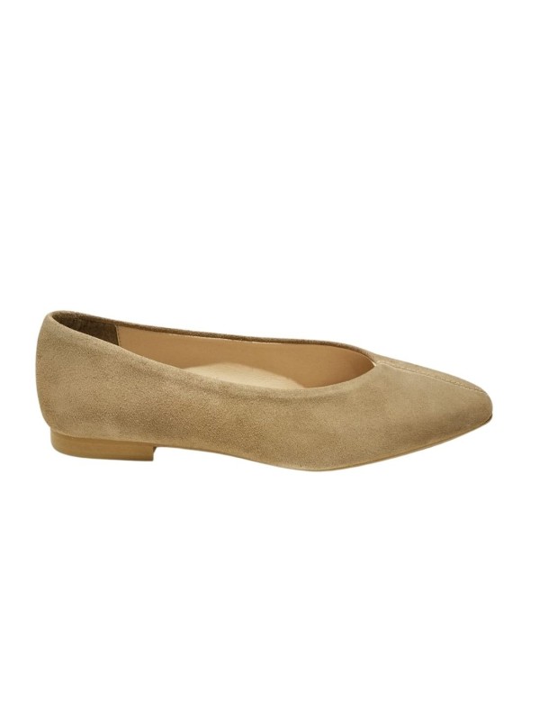 Bailarina Foos PAz 03 Serraje Beige