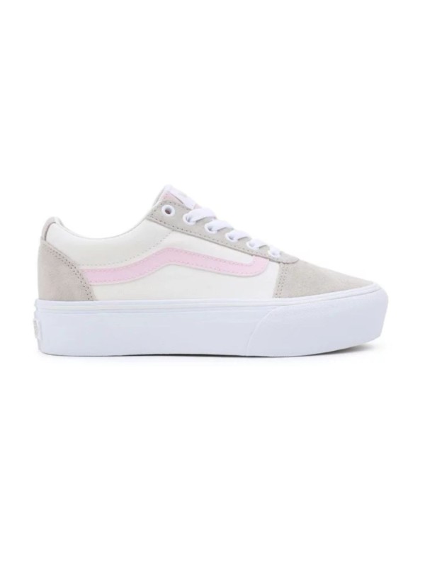 Zapatilla Vans Ward Plataform Beige