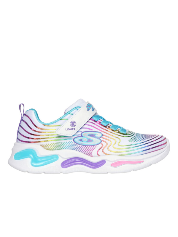 Deportivo Luces Skechers 302338L Blanco Multi