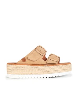 Sandalia Popa Collao Serraje Beige