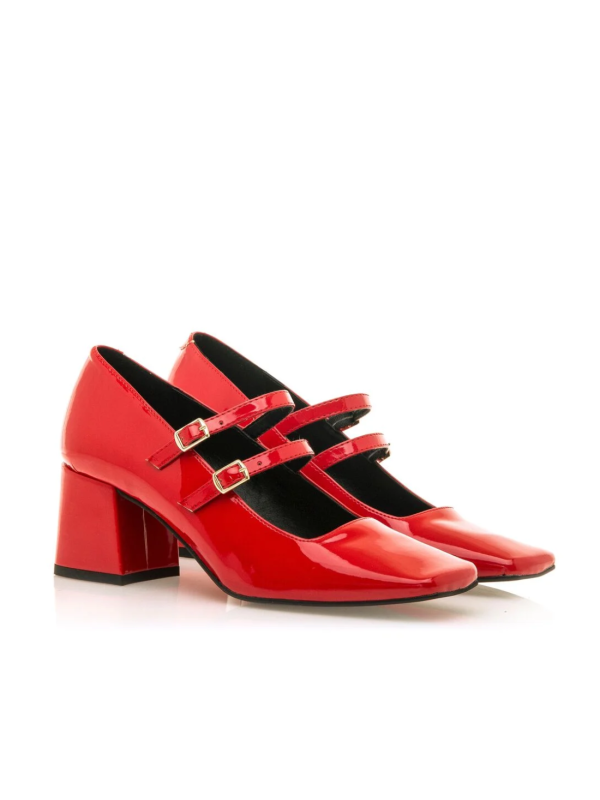 Zapato Rosalie Mustang 59875 Rojo