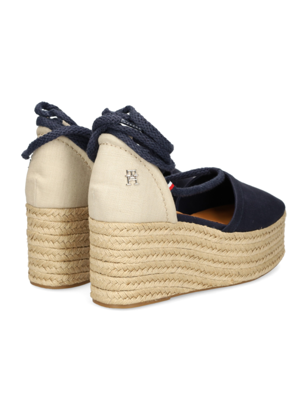 Alpargata Cuña Tommy Hilfiger 07746 Marino