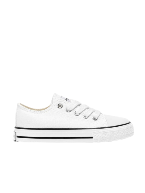 Zapatillas Lona Conguitos 128301 Blanco (27-34)