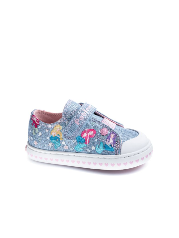 Zapatilla Lona Pablosky 975610 Glitter Sky