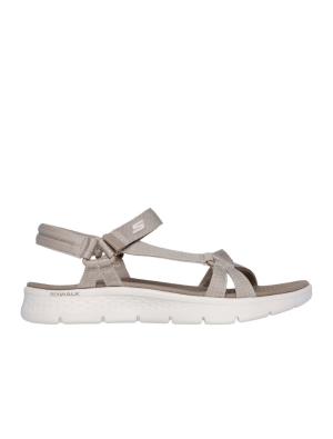 Sandalia Skechers Go Walk Flex 141451 Taupe