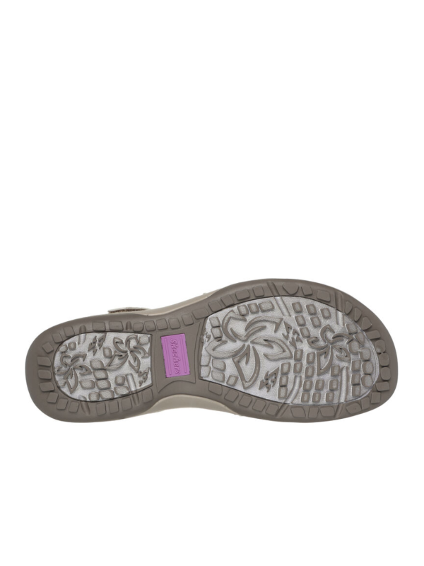 Sandalia Skechers Reggae Slim 163112 Taupe