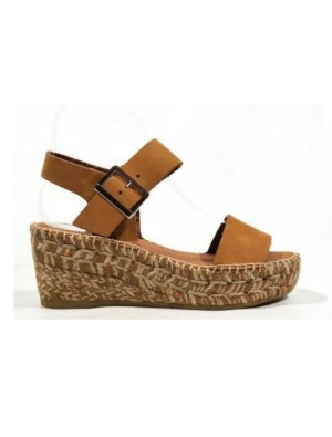 Alpargata cuña Juncal Aguirre 2238 Camel