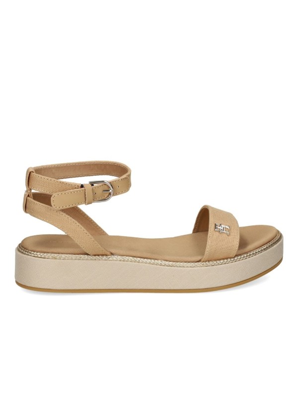 Sandalia Tommy Hilfiger 07885 Camel