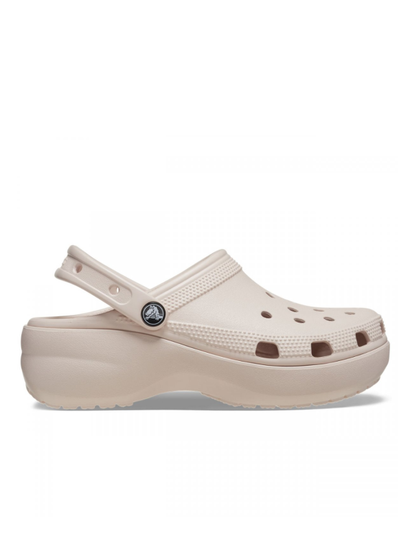 Zueco Crocs Classic Platform Clog W 206750 Bone