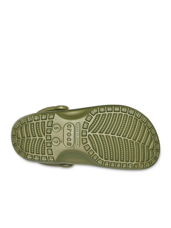 Zueco Crocs Classic Clog U 10001 Army Green