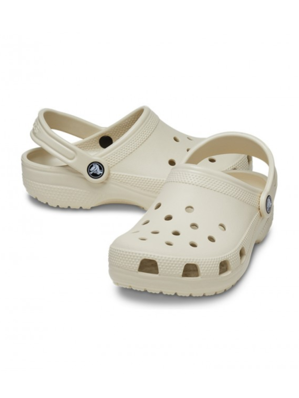 Zueco Unisex Crocs Classic Clog K 206991 Bone