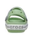 Sandalia Crocs Crocband Sandal T 209424 Fair Green Dusty Grey