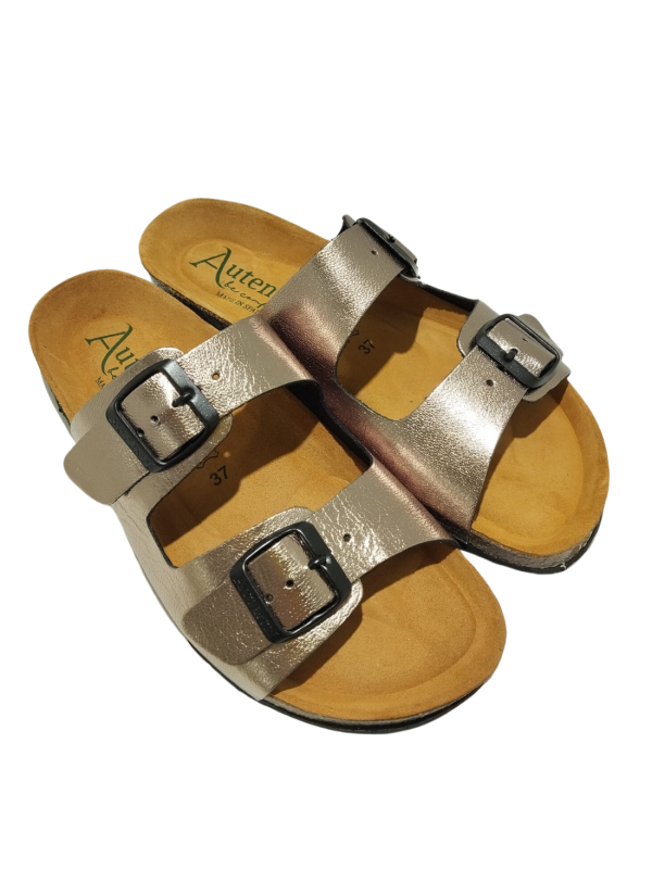 Sandalia Bio Autenti 11096 Plomo