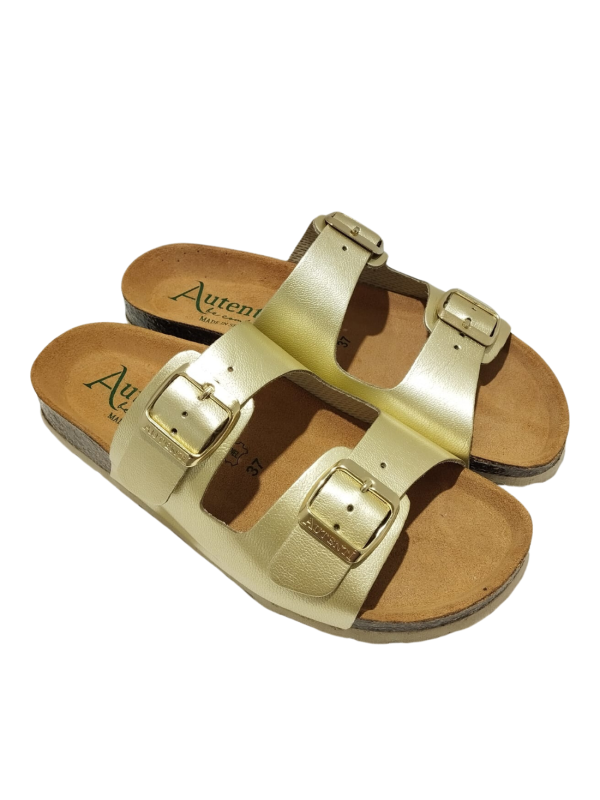Sandalia Bio Autenti 11096 Oro