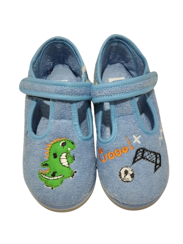 Zapatilla De Casa Zapy AG11038 Dinosaurio Jeans