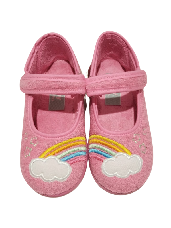 Zapatilla De Casa Zapy AG10120 Arcoiris Rosa