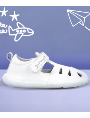 Sandalia Respetuosa Garvalin 242323-D Blanco