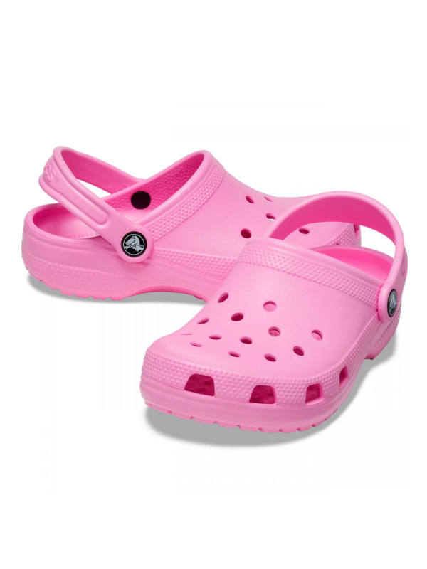 Zueco Crocs Classic Colg T 206990 Taffy Pink