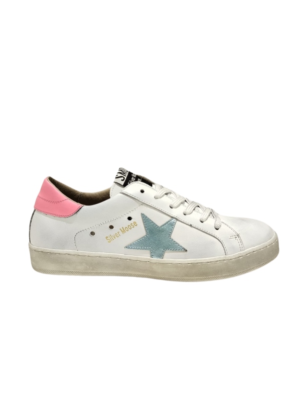 Deportivo Silver Moose 1106 Blanco Fuxia