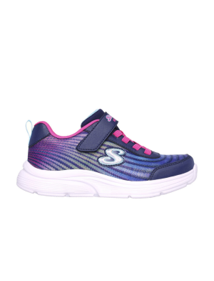 Deportivo Skechers Waterproof Wavy Lites 303393L Marino Multi