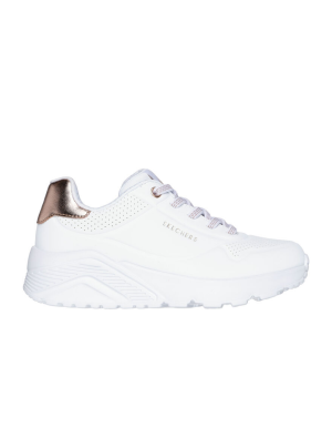 Deportivo Elasticos Skechers Uno 310384 Blanco